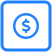No setup fee icon